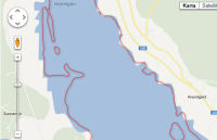 Se karta med Holmsjöns grund.