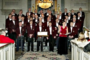 See Timra male choir in Holm's church.