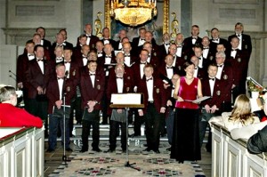 Siehe Timra Männerchor in Holms Kirche.