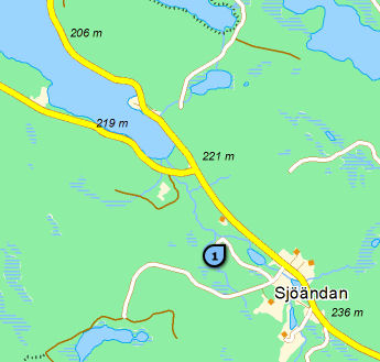 Karta Sjöändan.