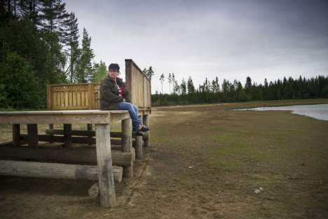 Кристина Hjelm VID Fagervikssjön