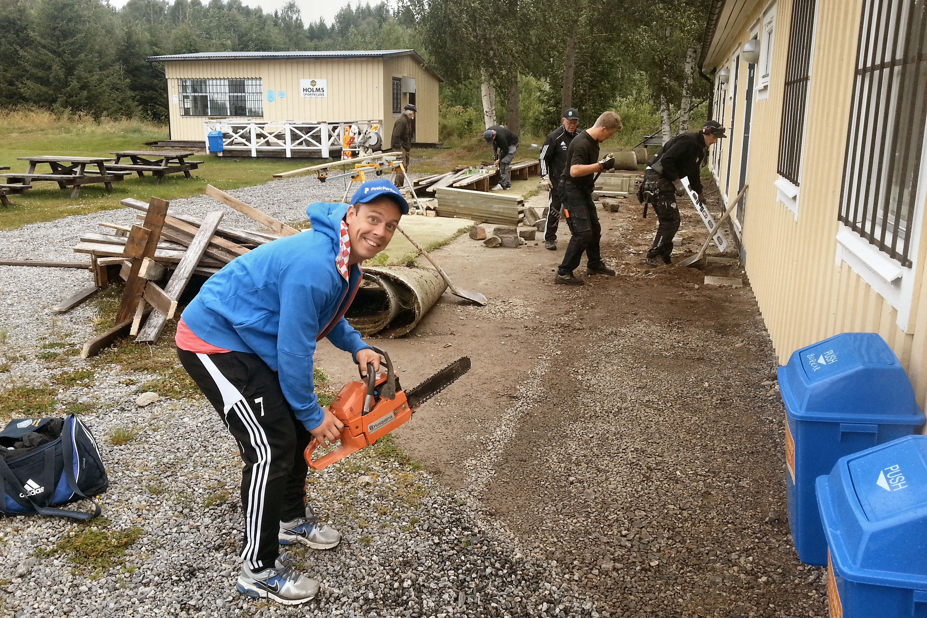 Mattson med flera snyggar till på Holmvallen.