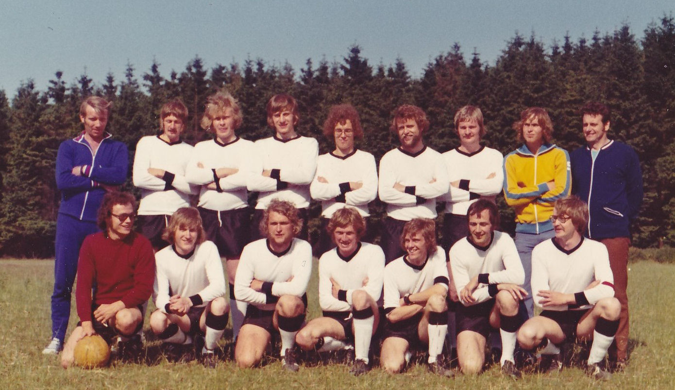 Holms A-equipo en Alemania 1973.